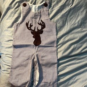 Deer Appliqué Long pant Jon Jon